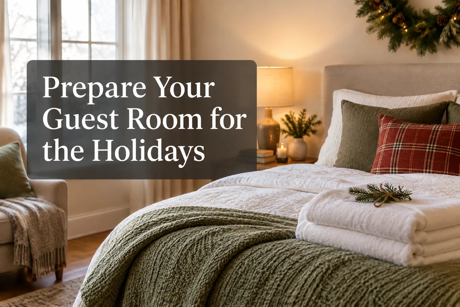 Prepare Your Guest Room for the Holidays: Checklist