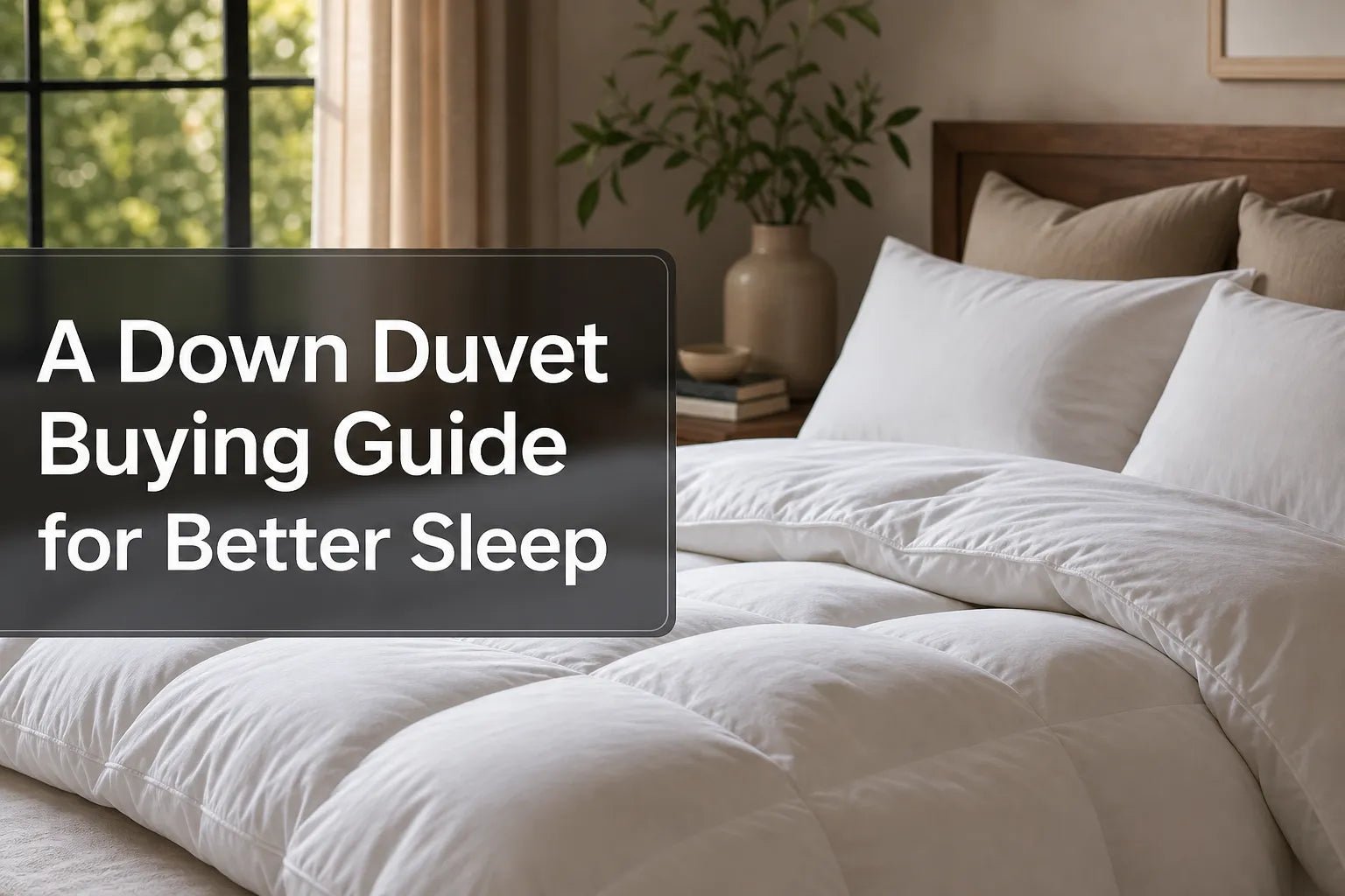 A Down Duvet Buying Guide for Better Sleep - Warmy & Tummy