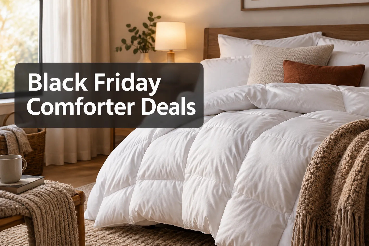 Black Friday Comforter Deals: How to Compare Warmth and Value