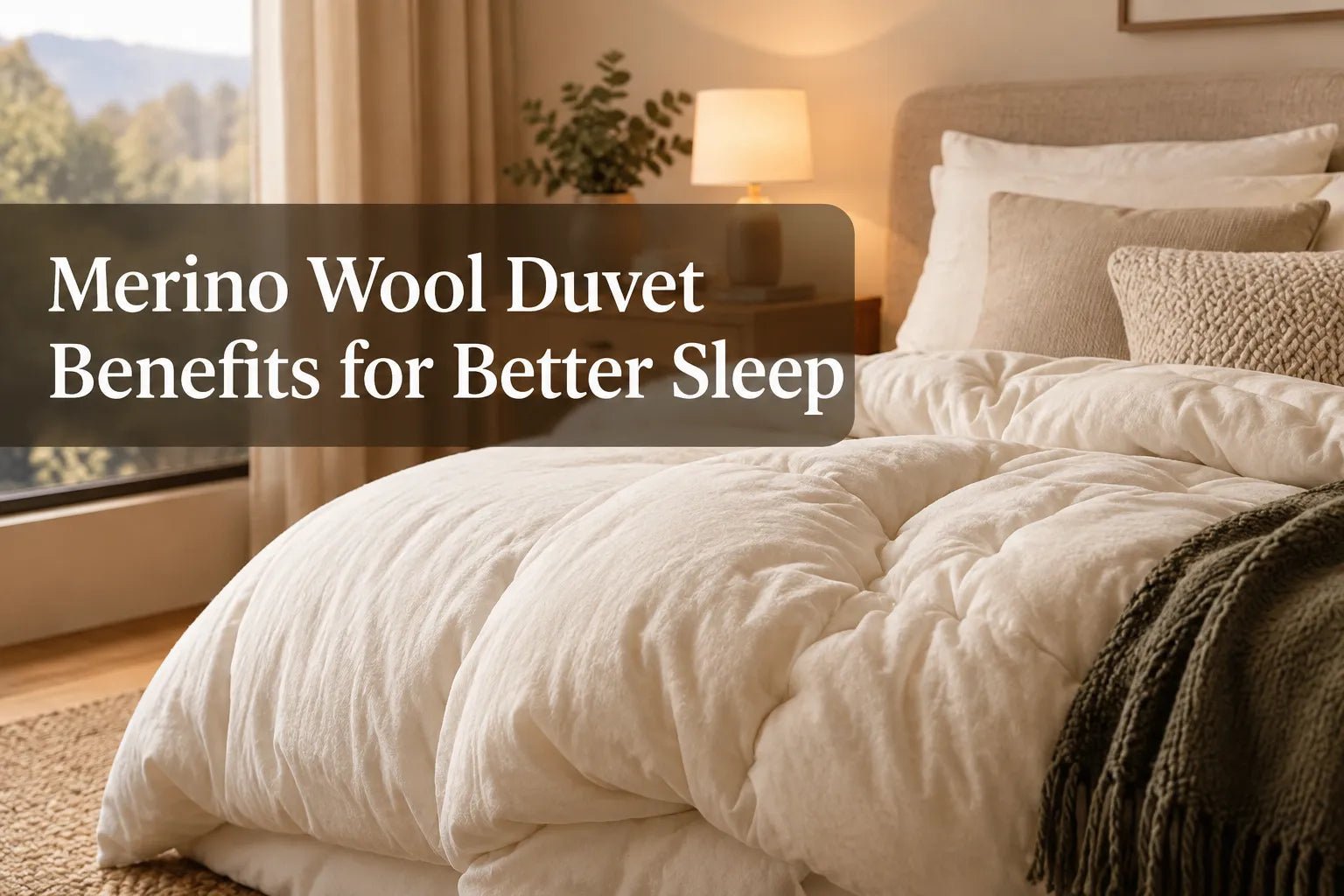Merino Wool Duvet Benefits for Better Sleep - Warmy & Tummy