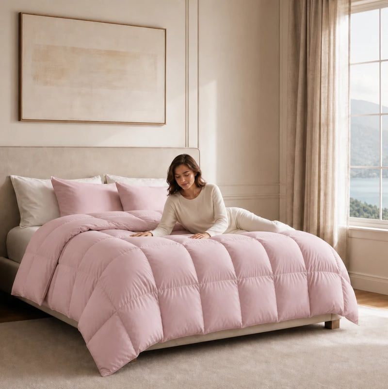 Organic Cotton Goose Down Comforter
