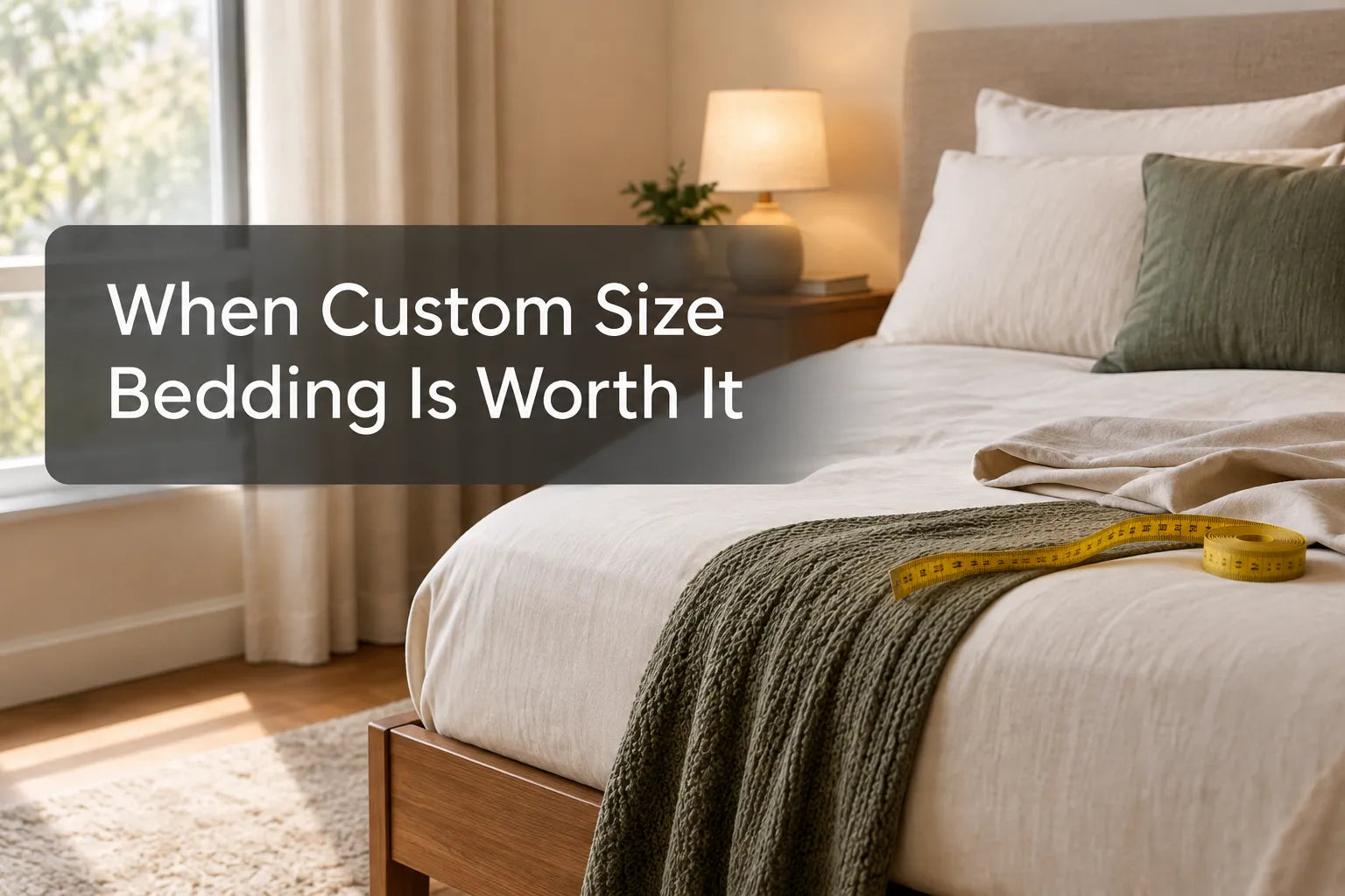 When Custom Size Bedding Is Worth It