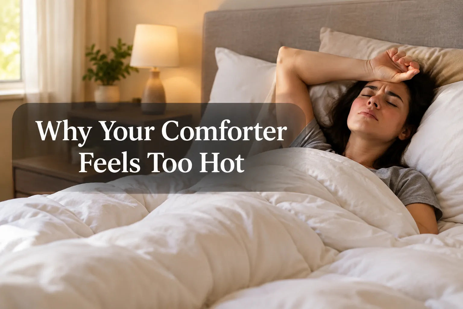 Why Your Comforter Feels Too Hot