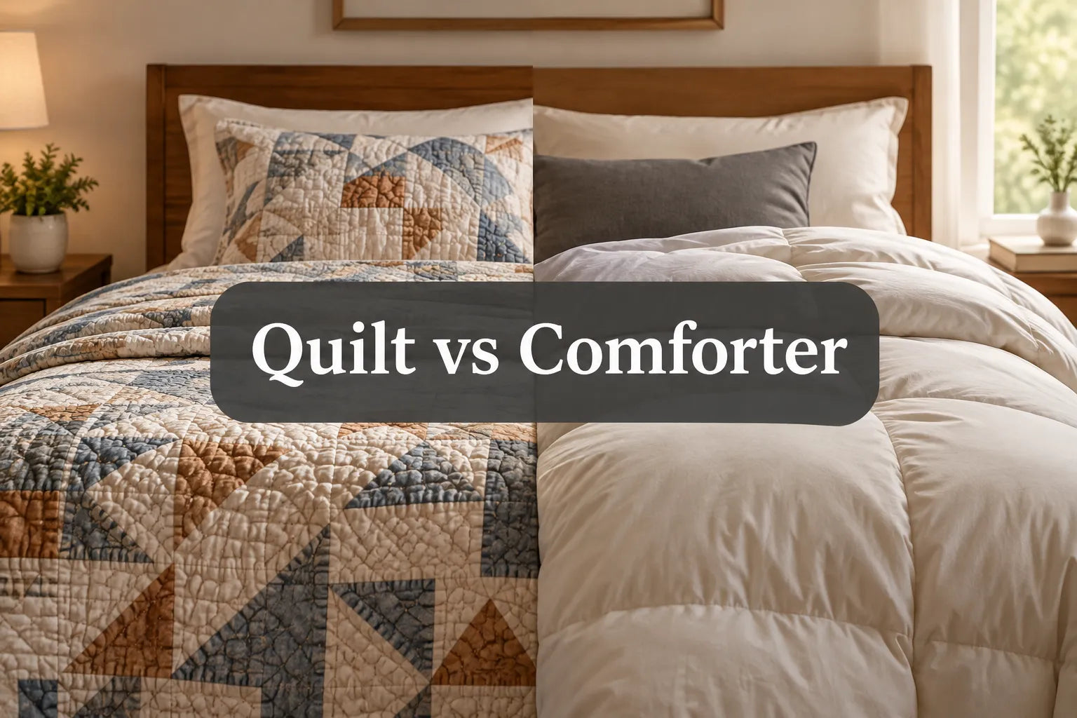 Quilt vs Comforter: Which One Sleeps Better?