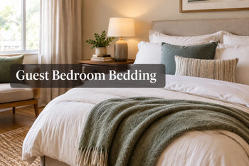 Guest Bedroom Bedding: How to Layer a Welcoming Bed