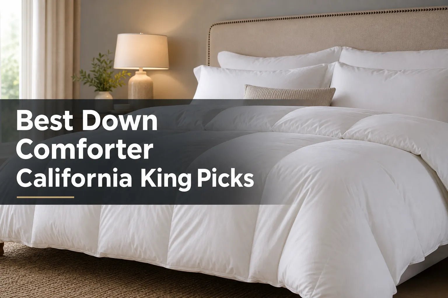 Best Down Comforter California King Picks - Warmy & Tummy