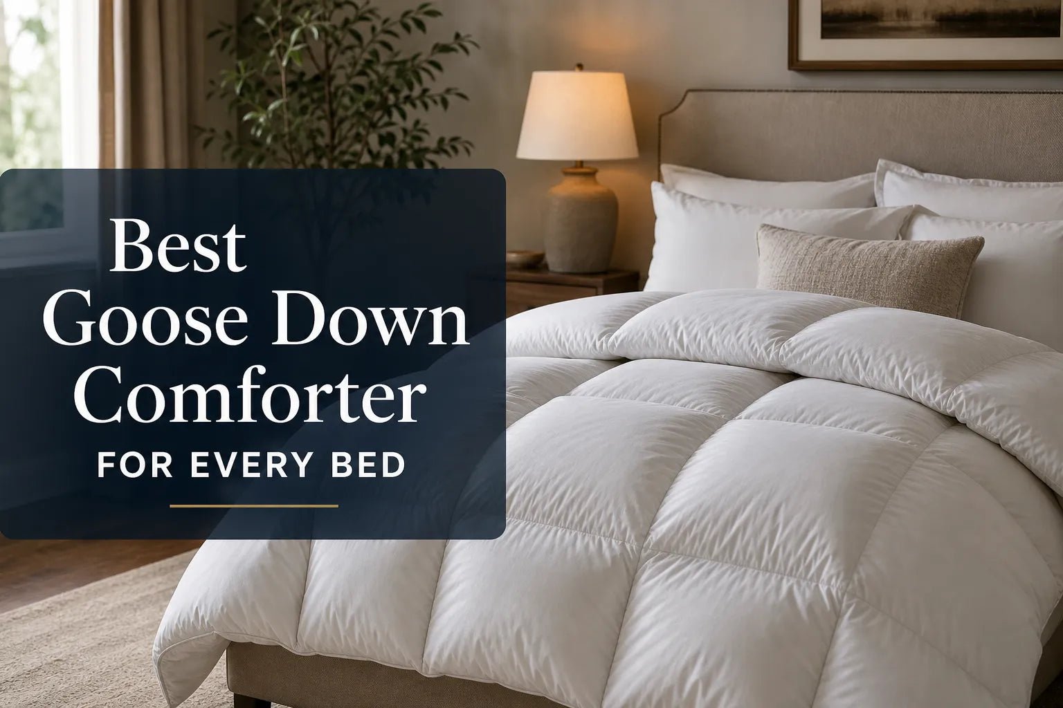 Best Goose Down Comforter for Every Bed - Warmy & Tummy