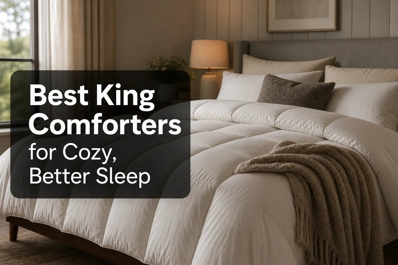 Best King Comforters for Cozy, Better Sleep - Warmy & Tummy