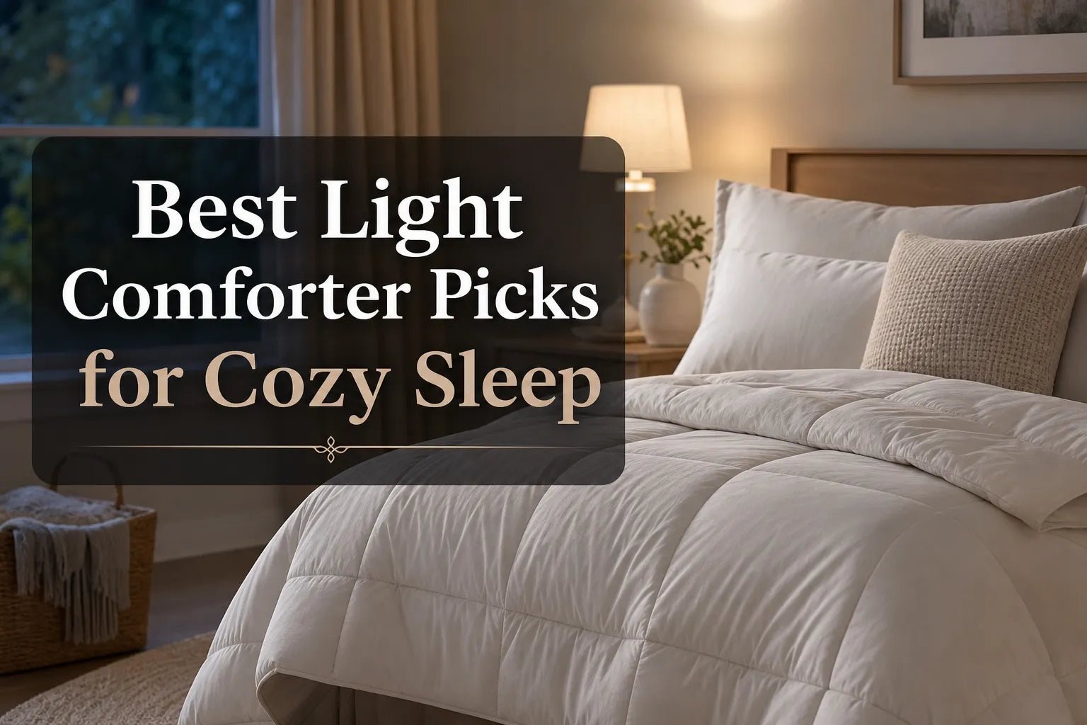 Best Light Comforter Picks for Cozy Sleep - Warmy & Tummy