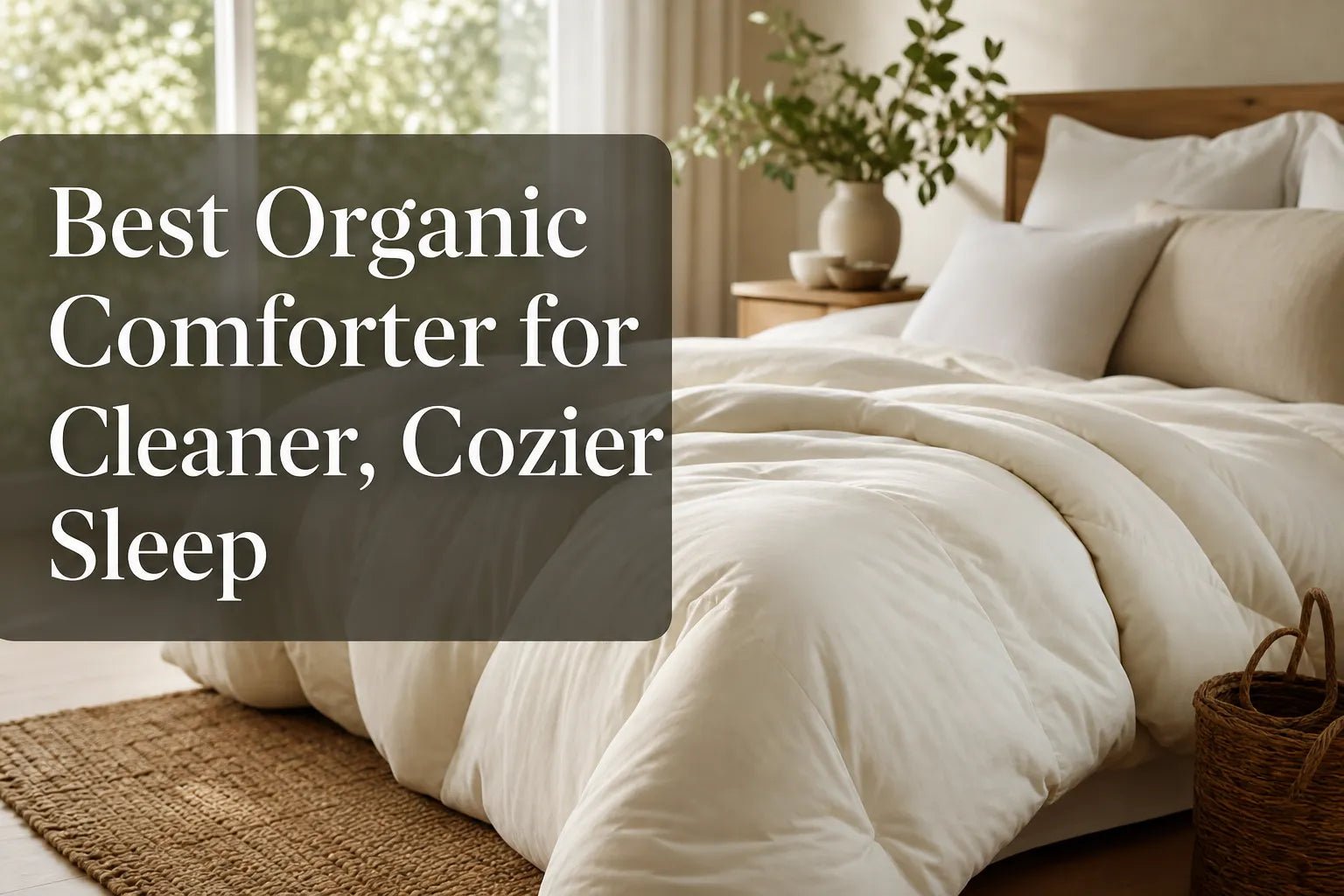 Best Organic Comforter for Cleaner, Cozier Sleep - Warmy & Tummy