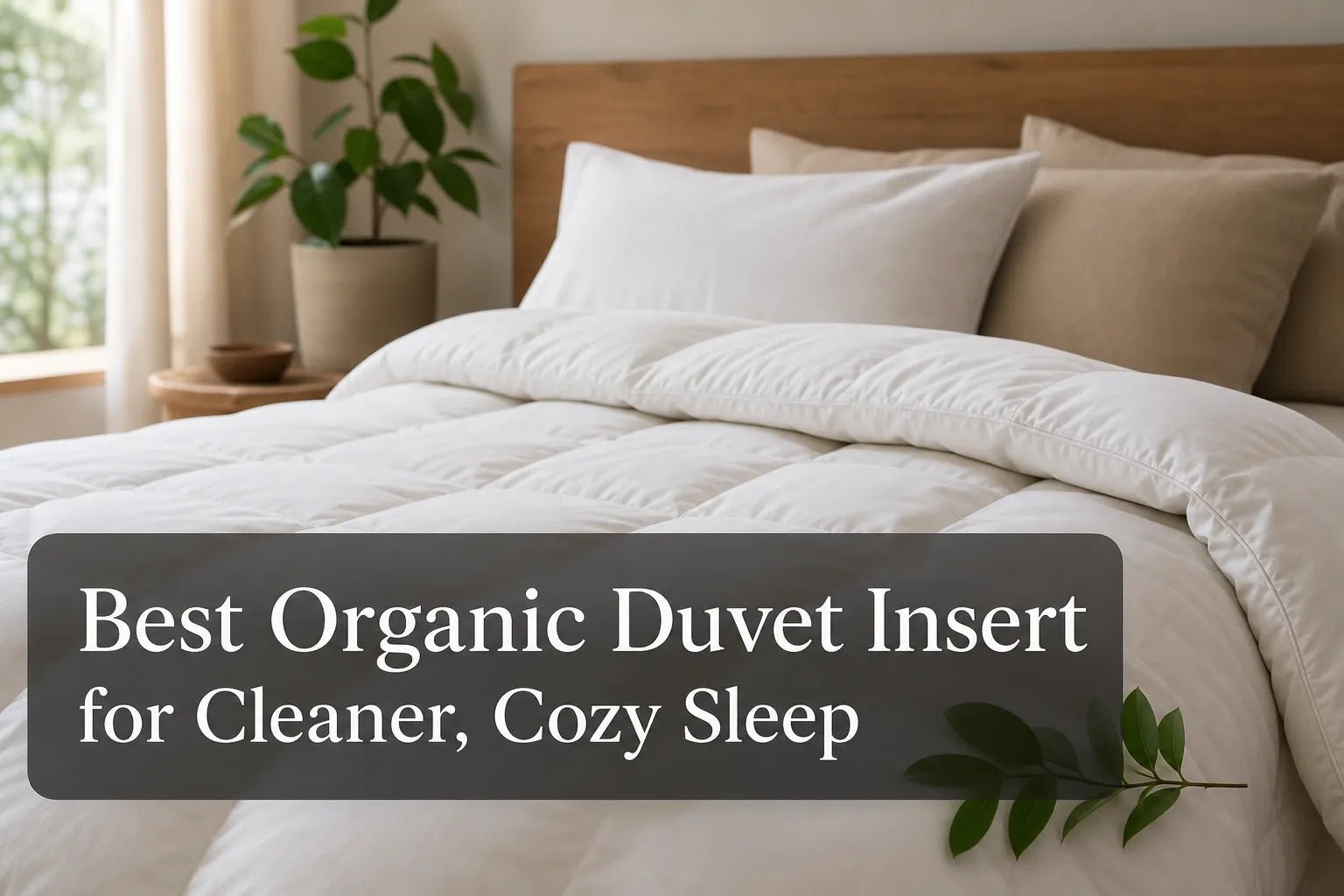 Best Organic Duvet Insert for Cleaner, Cozy Sleep - Warmy & Tummy