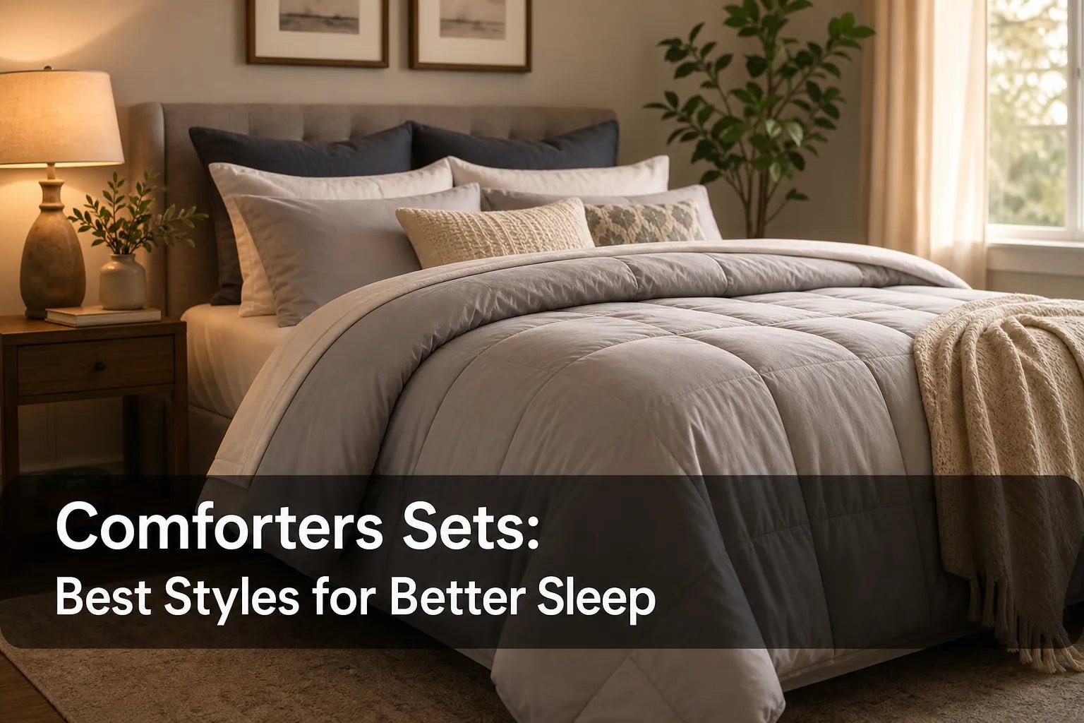 Comforters Sets: Best Styles for Better Sleep - Warmy & Tummy