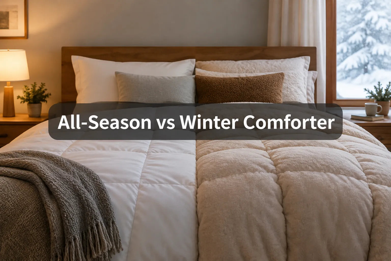 All-Season vs Winter Comforter