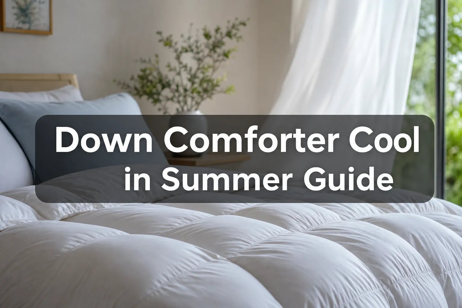 Down Comforter Cool in Summer Guide - Warmy & Tummy