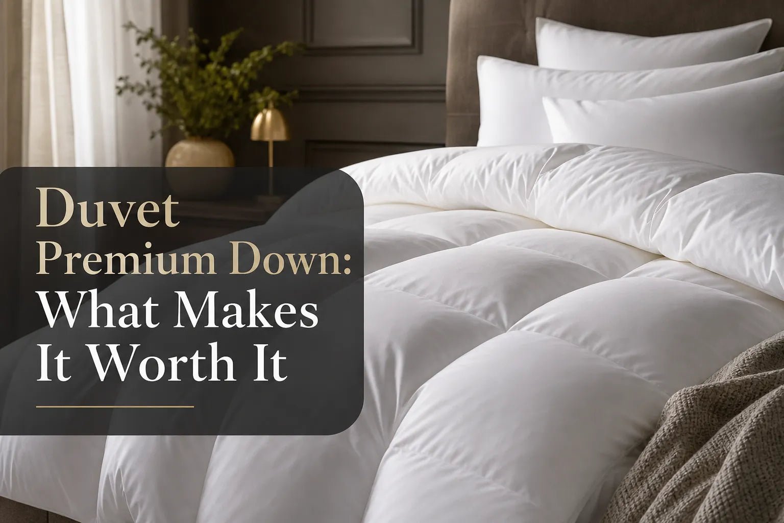 Duvet Premium Down: What Makes It Worth It - Warmy & Tummy