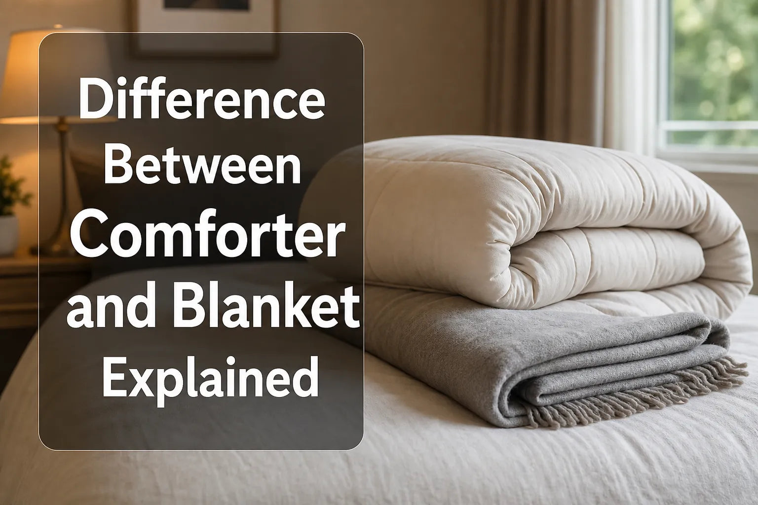 Difference Between Comforter and Blanket Explained