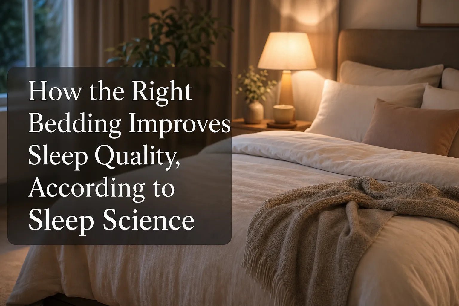 How the Right Bedding Improves Sleep Quality, According to Sleep Science - Warmy & Tummy