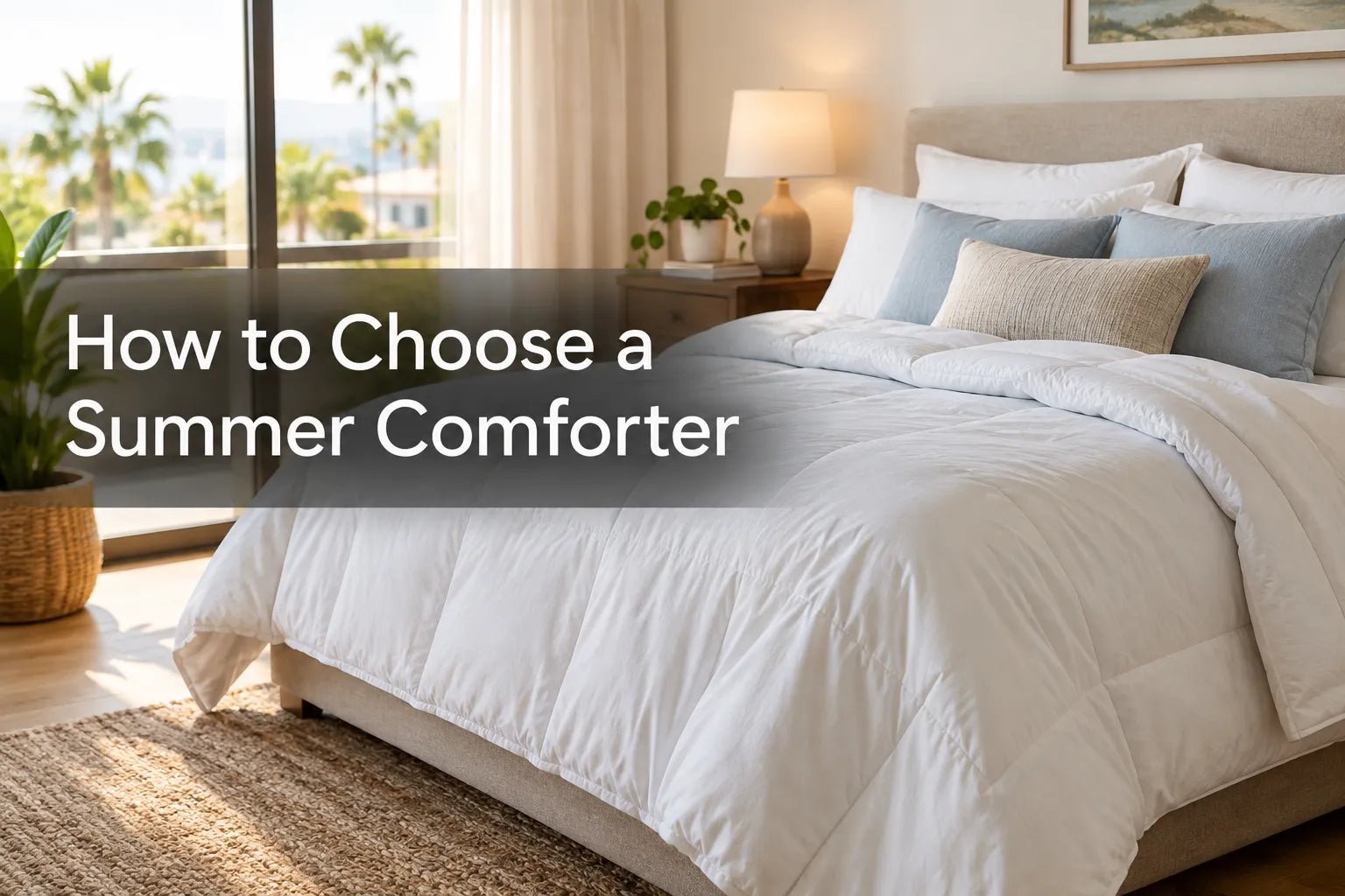 How to Choose a Summer Comforter - Warmy & Tummy