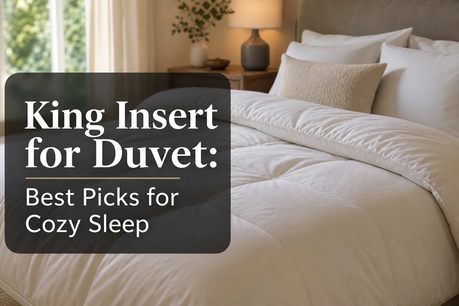 King Insert for Duvet: Best Picks for Cozy Sleep - Warmy & Tummy