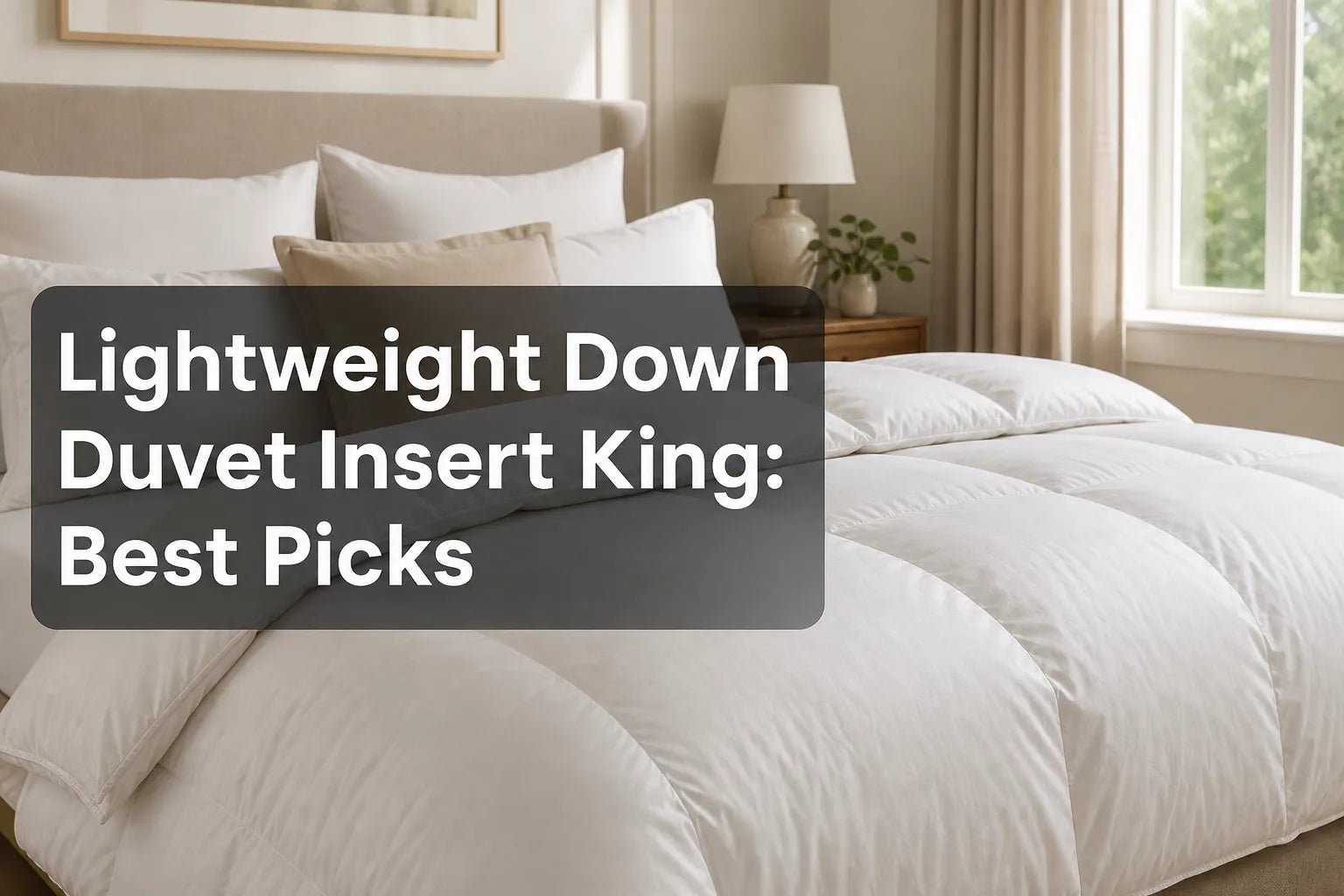 Lightweight Down Duvet Insert King: Best Picks - Warmy & Tummy