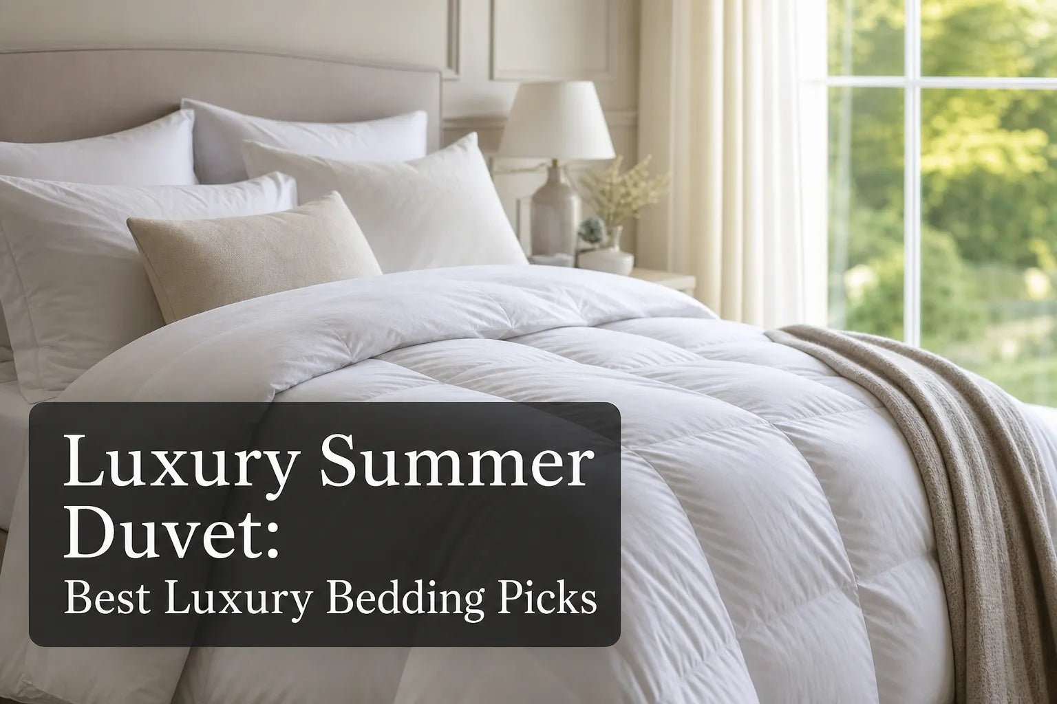 Luxury Summer Duvet: Best Luxury Bedding Picks - Warmy & Tummy
