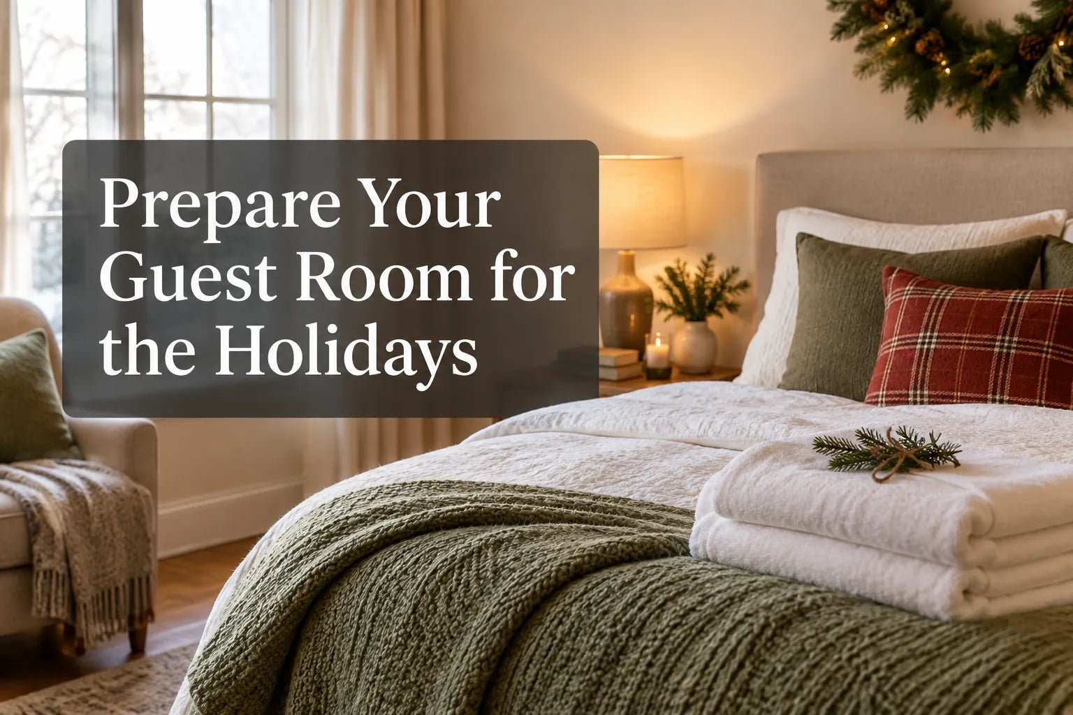 Prepare Your Guest Room for the Holidays: Checklist - Warmy & Tummy