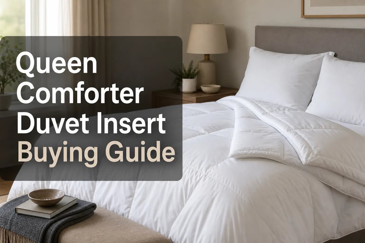 Queen Comforter Duvet Insert Buying Guide - Warmy & Tummy