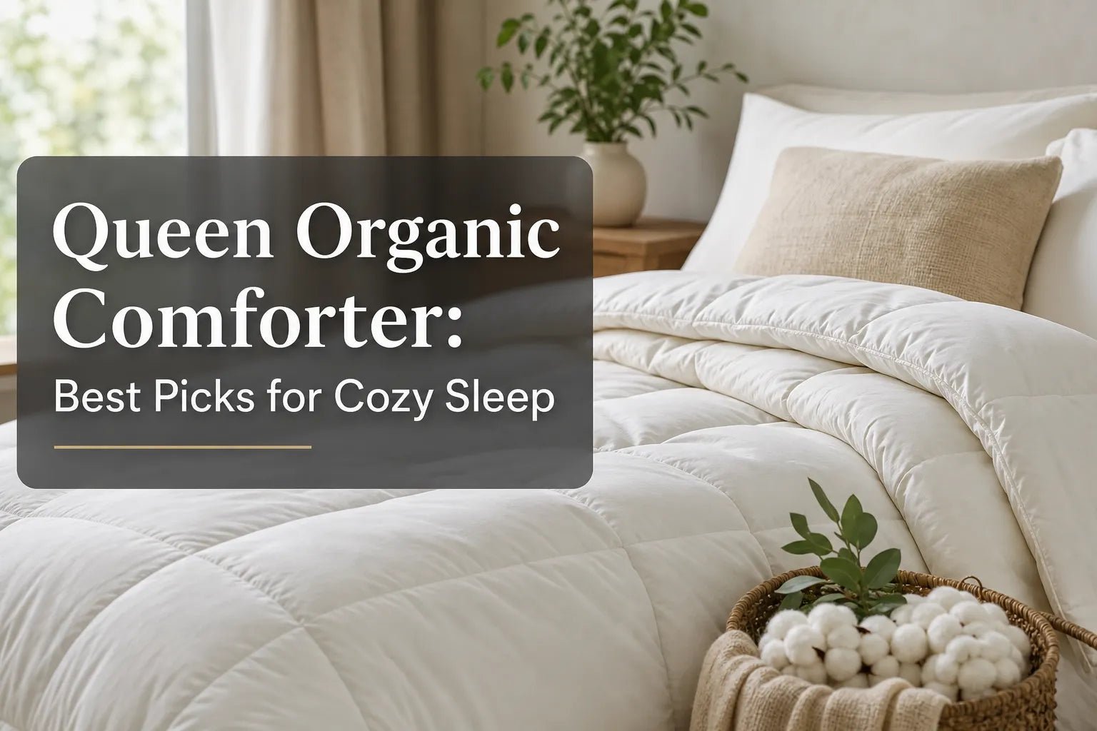 Queen Organic Comforter: Best Picks for Cozy Sleep - Warmy & Tummy
