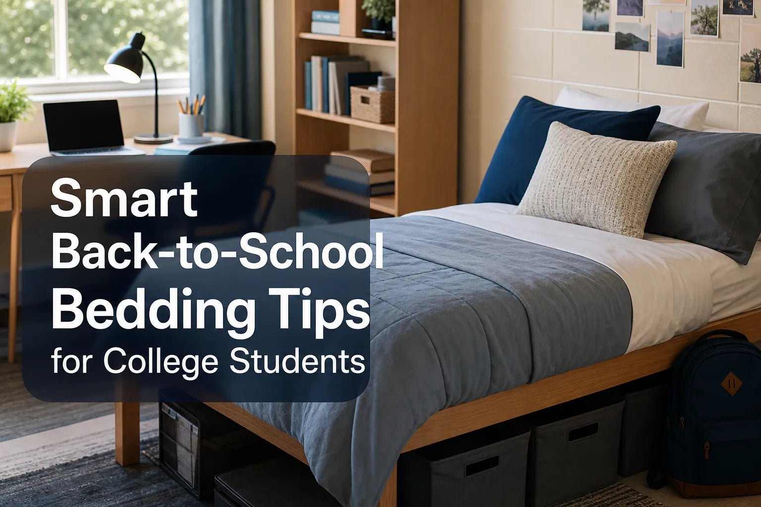 Smart Back-to-School Bedding Tips for College Students - Warmy & Tummy
