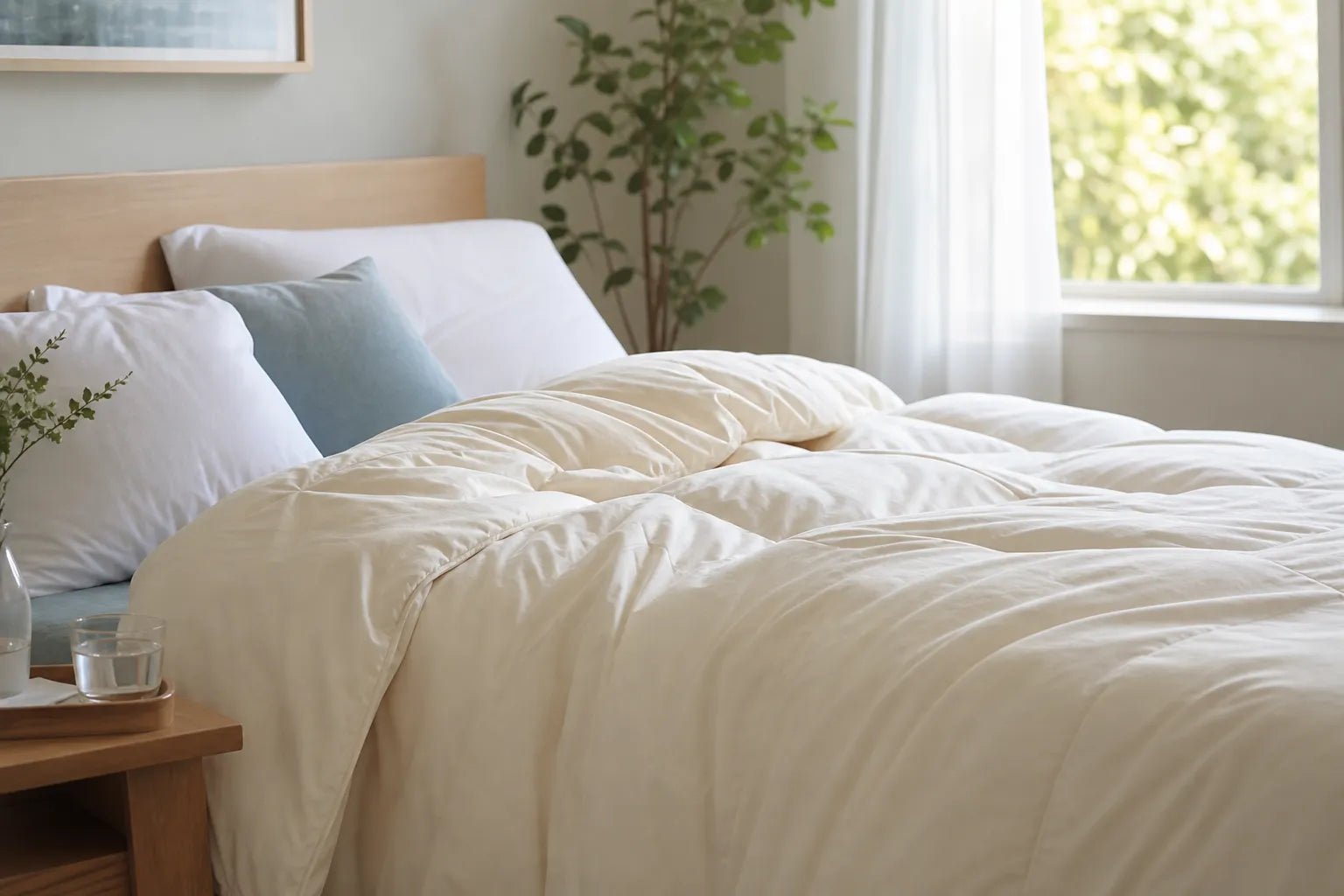 Summer Duvet Comforter for Cool, Cozy Sleep - Warmy & Tummy