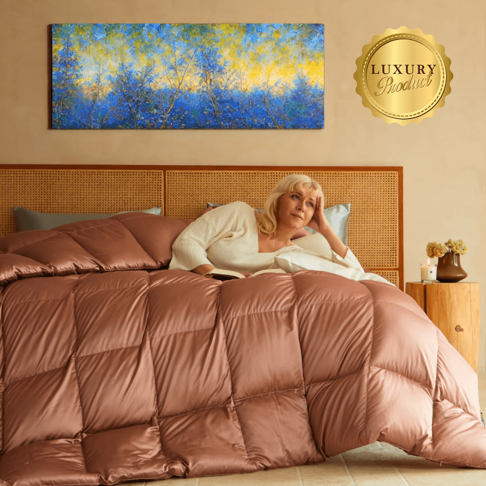The Ultimate Guide to Silk Down Comforters: Uncover the Pure Luxury of the Most Exquisite Bedding in the Market - Warmy & Tummy