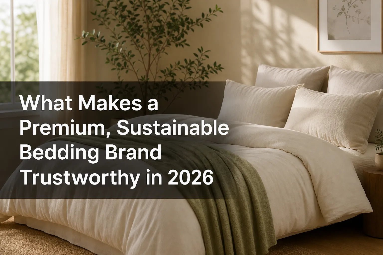 What Makes a Premium, Sustainable Bedding Brand Trustworthy in 2026 - Warmy & Tummy