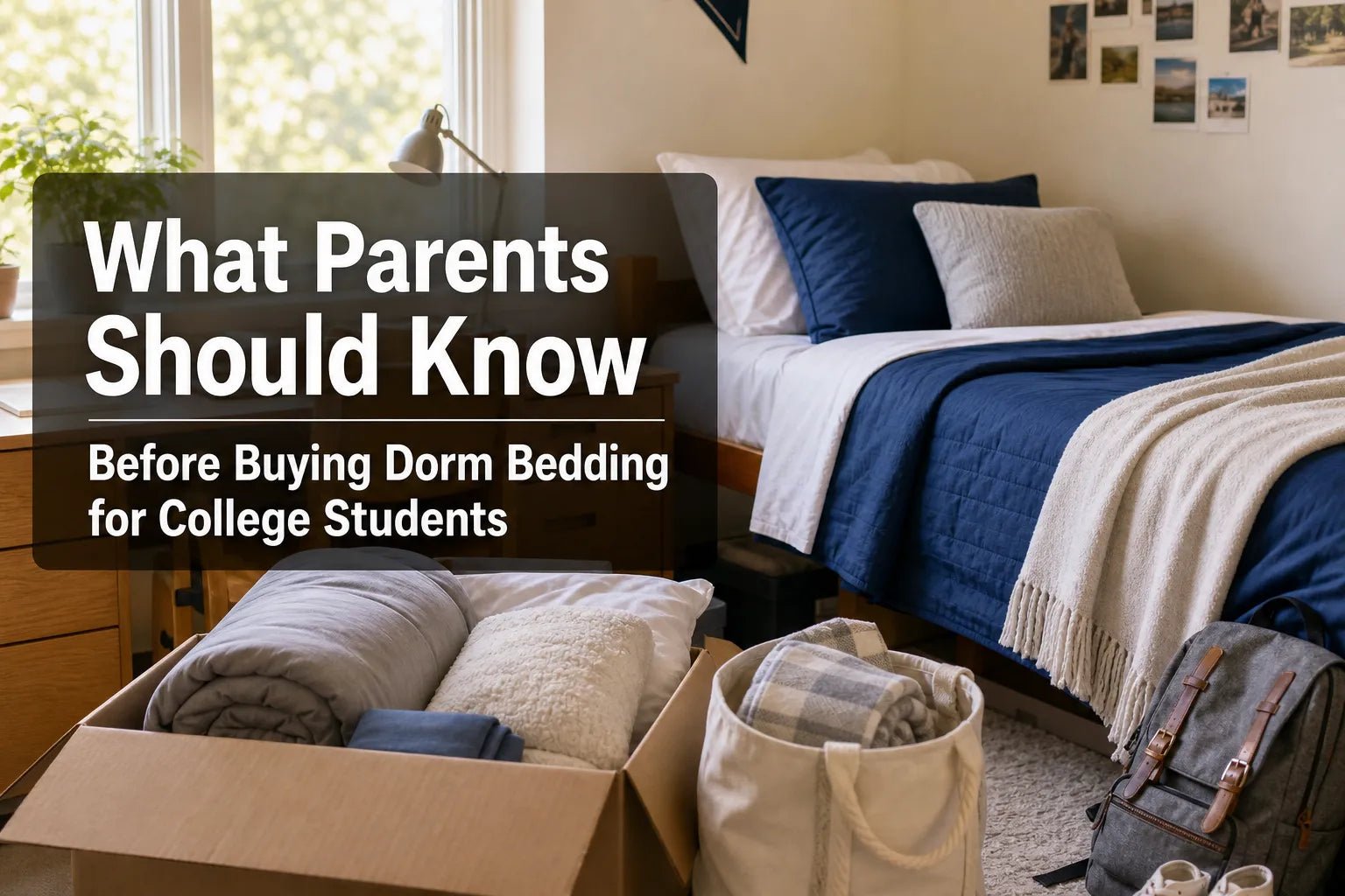 What Parents Should Know Before Buying Dorm Bedding for College Students - Warmy & Tummy