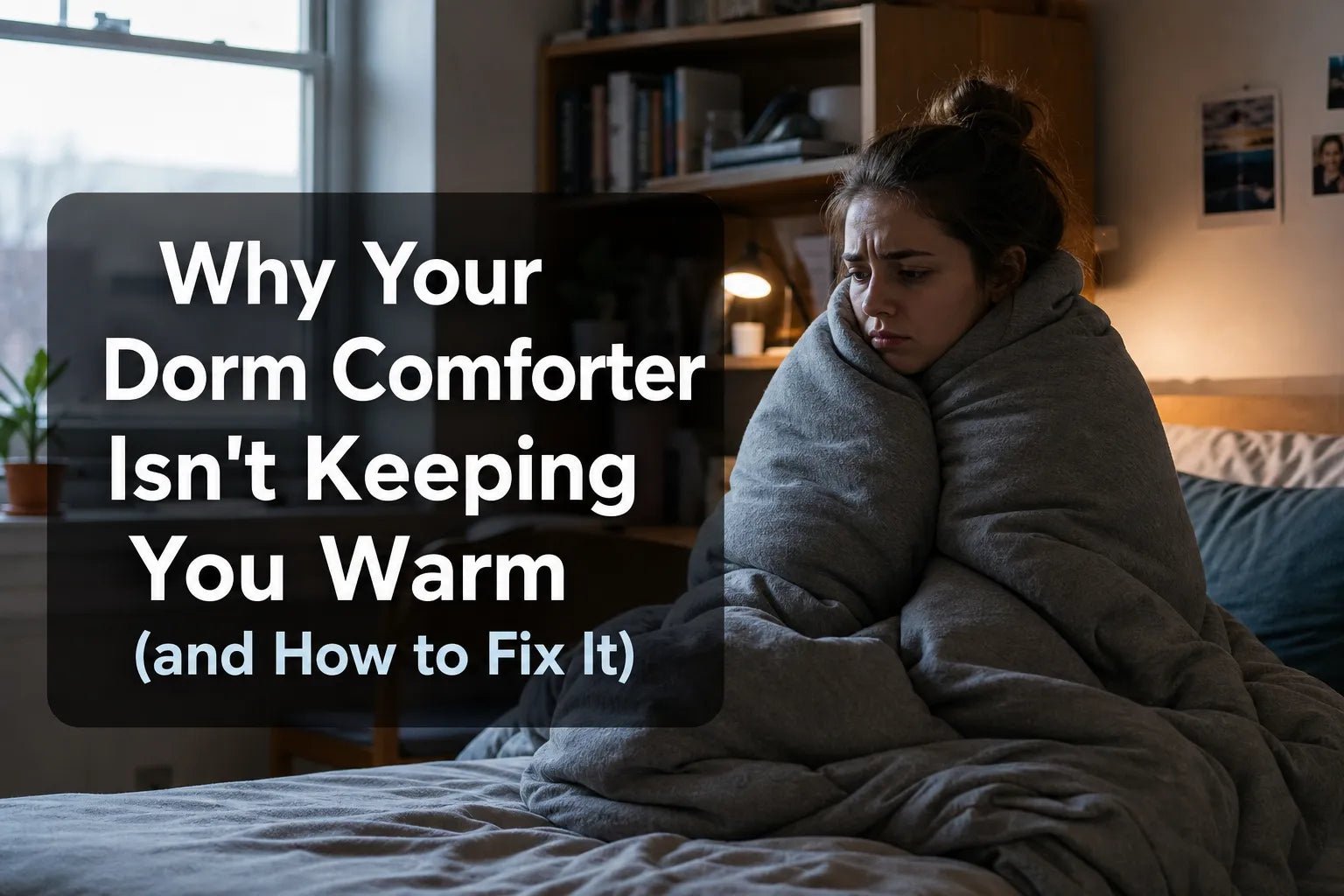 Why Your Dorm Comforter Isn't Keeping You Warm (and How to Fix It) - Warmy & Tummy