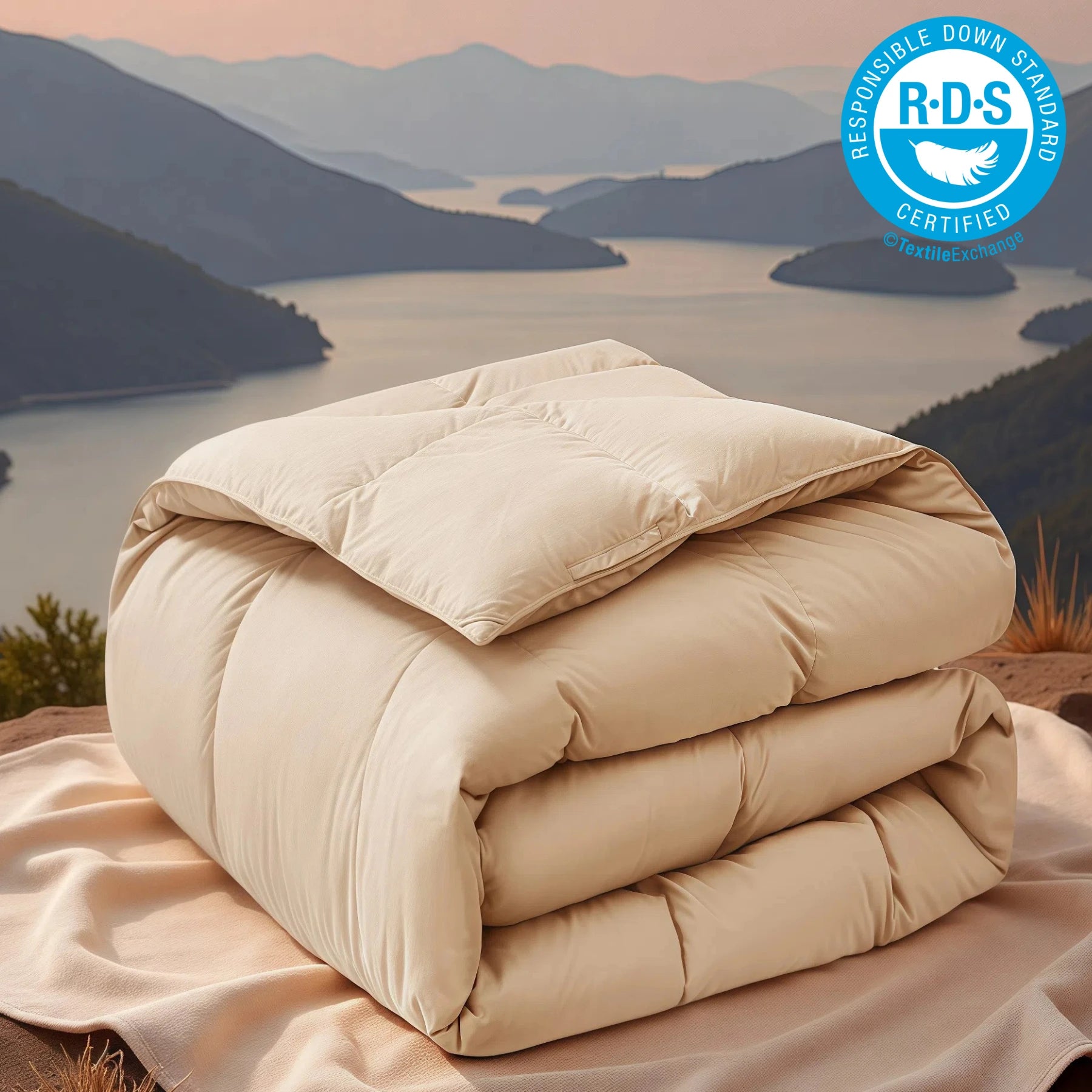 Organic Cotton Goose Down Comforter