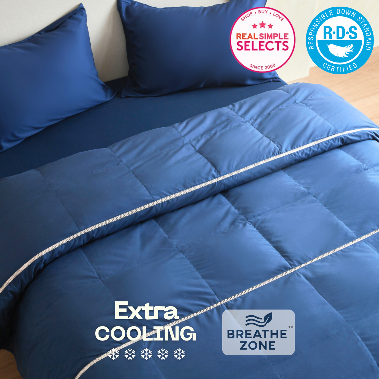 Luxecool™ Ultra-Lightweight Cooling Down Blanket