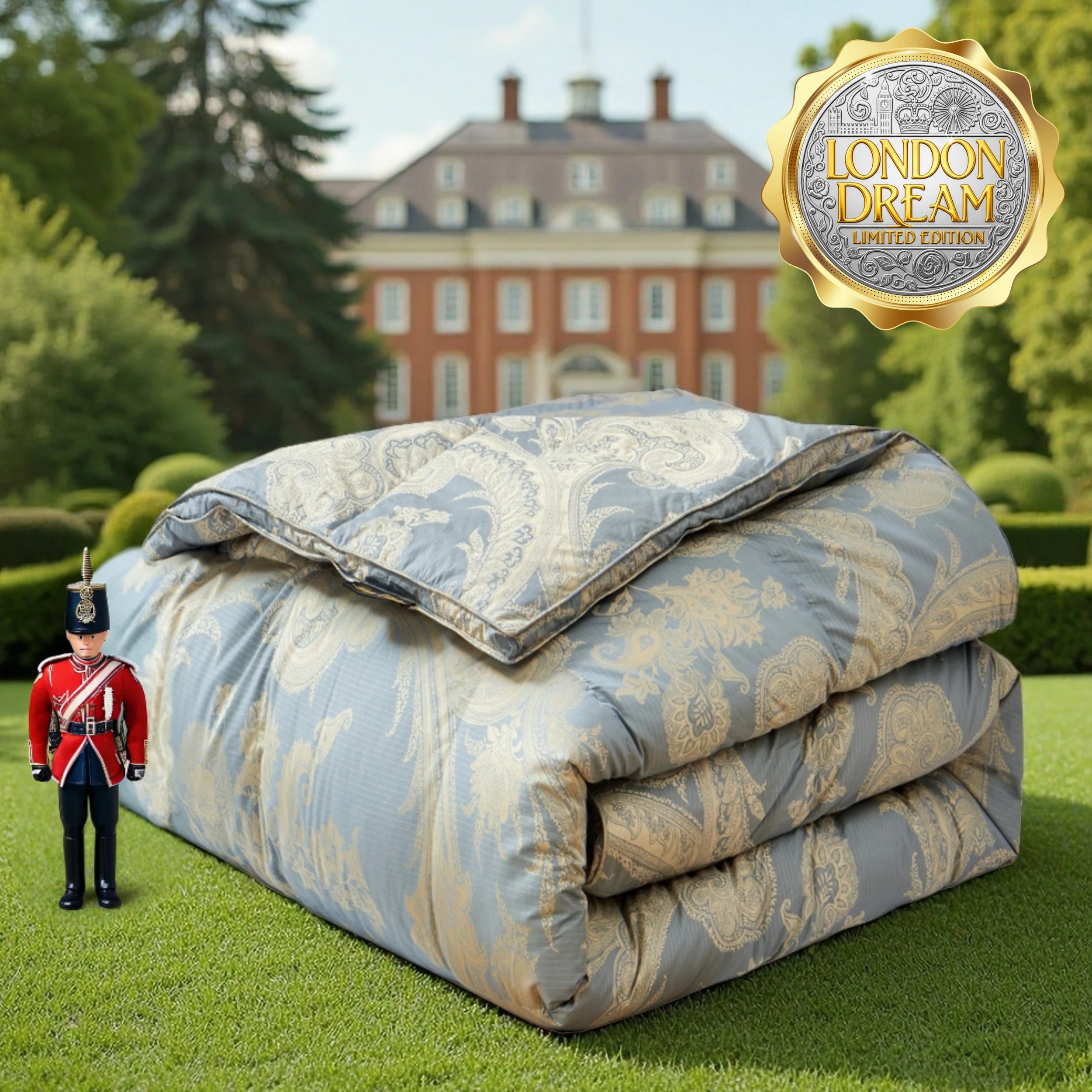 Deluxe Silk Goose Down Comforter