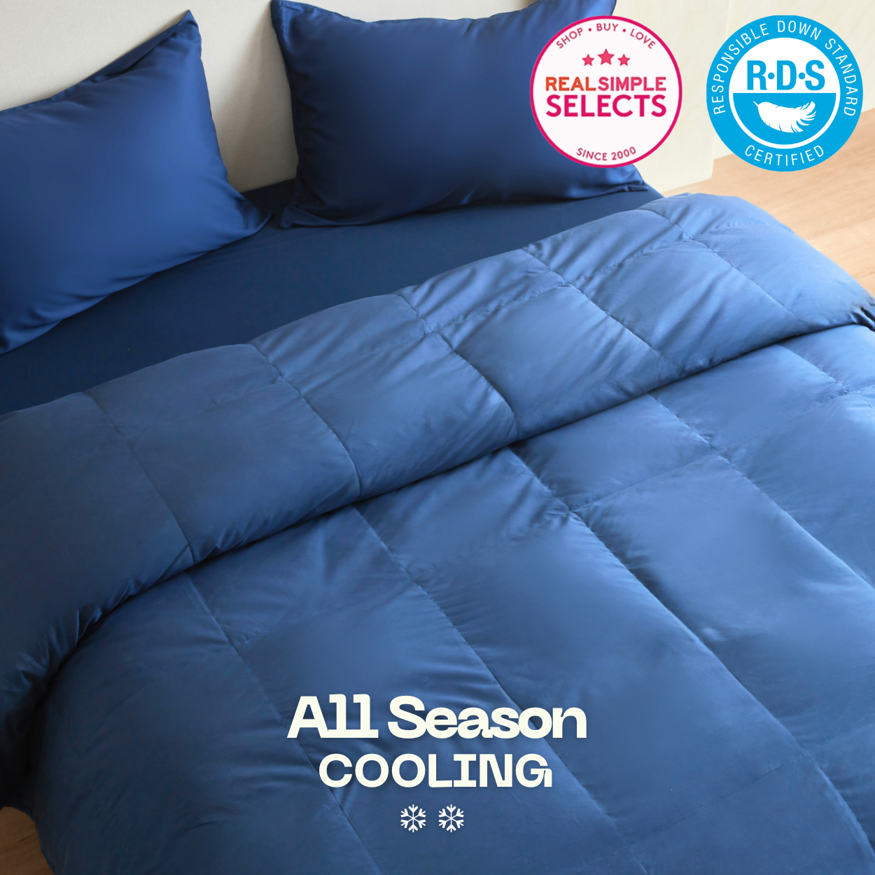 Luxecool™ Ultra-Lightweight Cooling Down Blanket