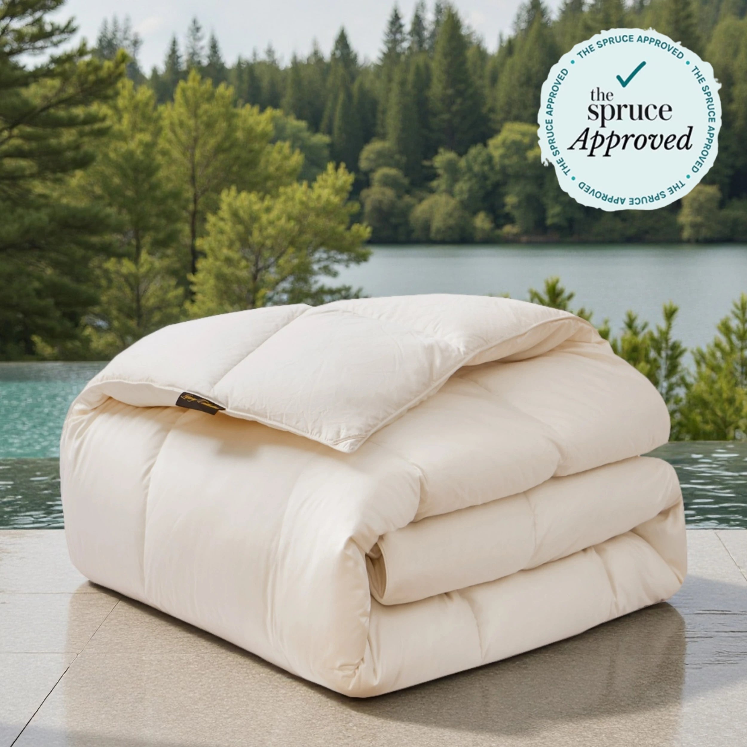 Deluxe Silk Goose Down Comforter