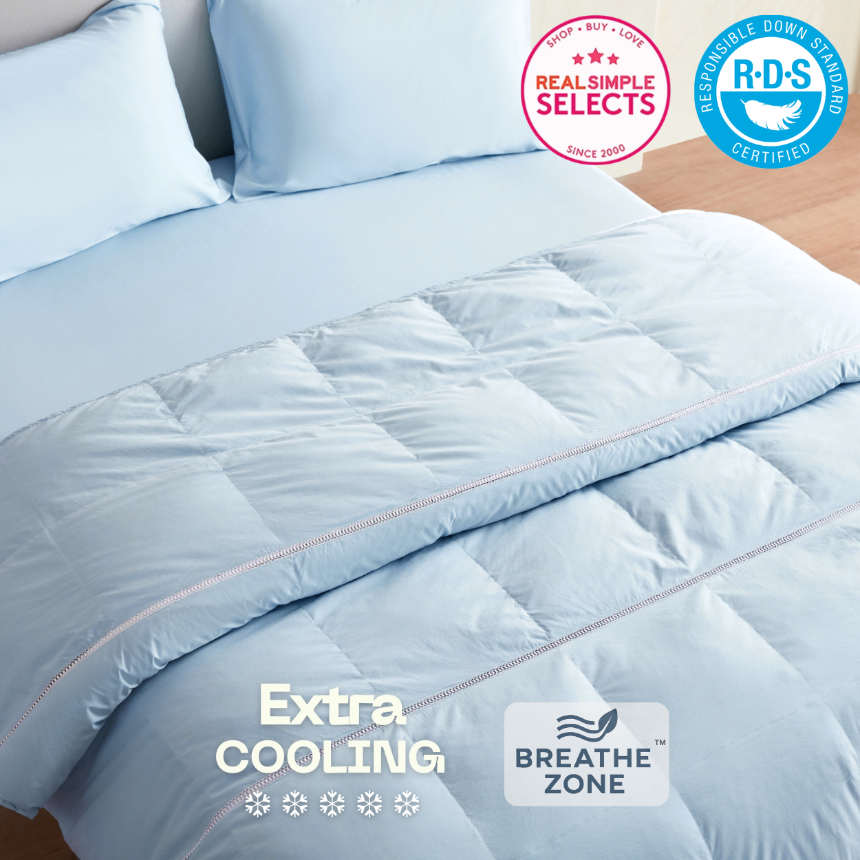 Luxecool™ Ultra-Lightweight Cooling Down Blanket