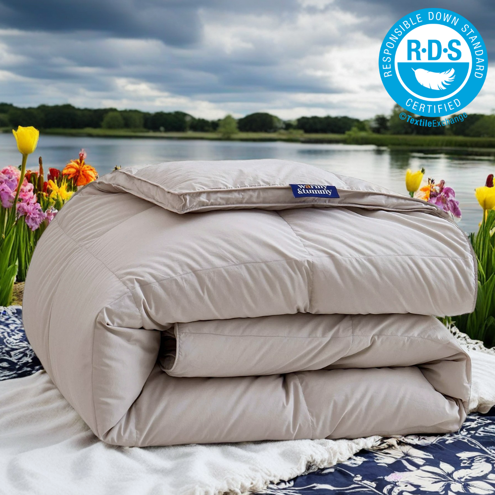 Organic Cotton Goose Down Comforter