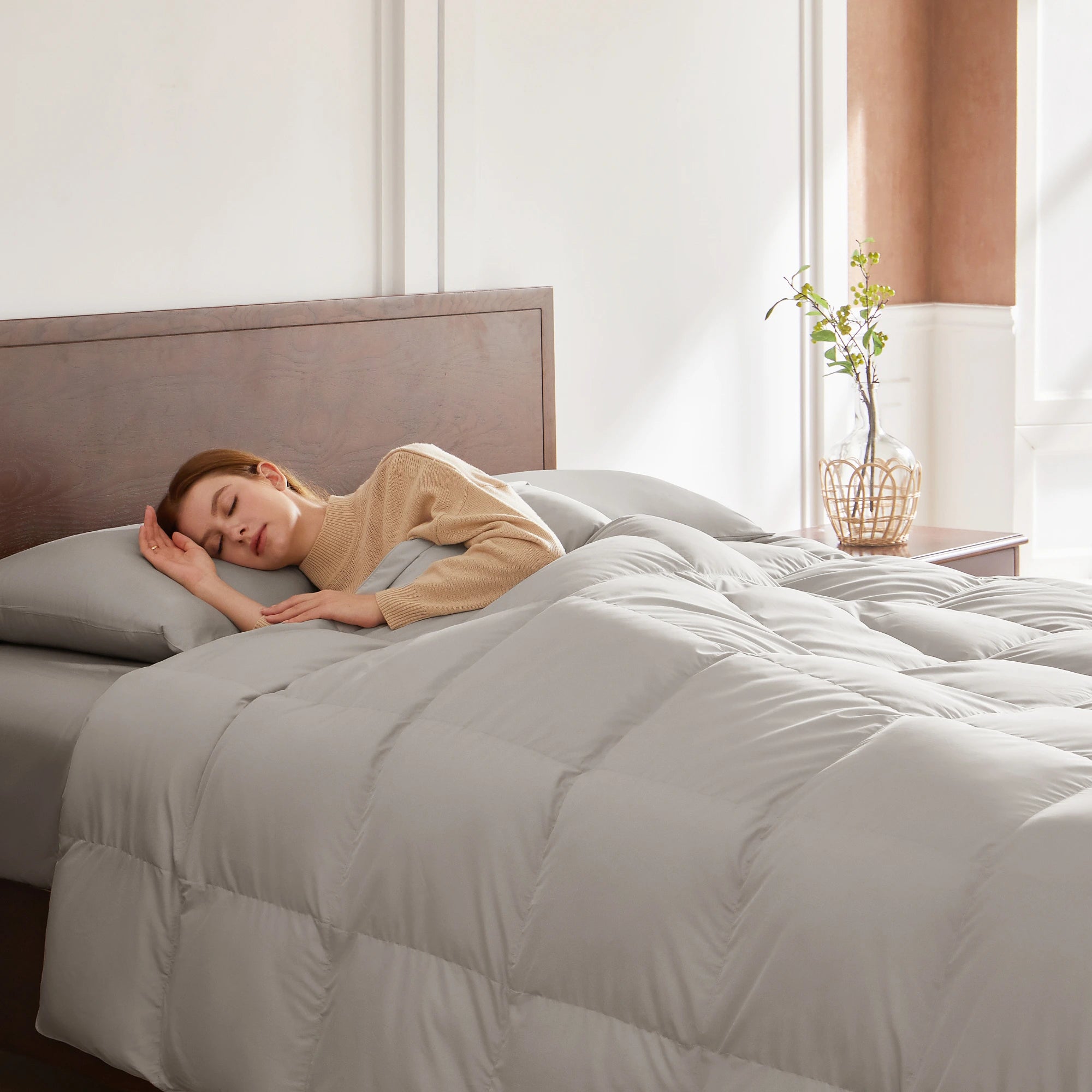 Organic Cotton Goose Down Comforter