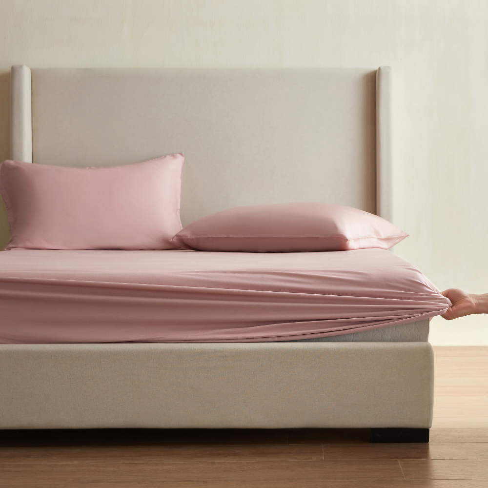 Luxecool™ Bamboo Fitted Sheet + Pillowcases