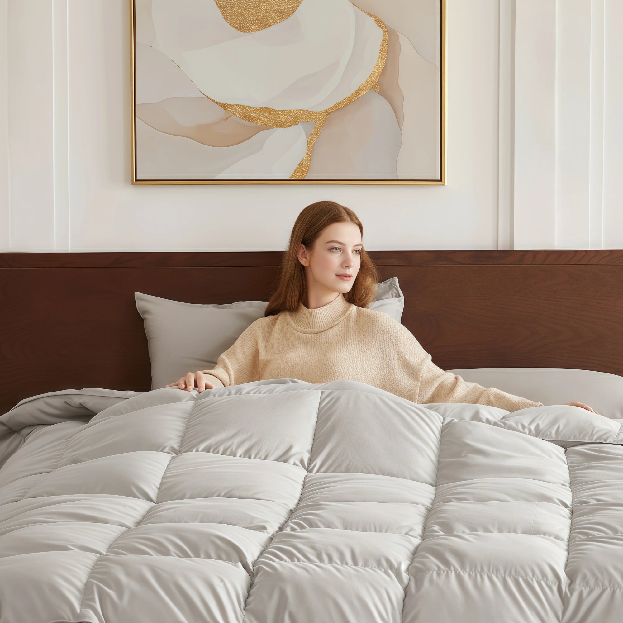 Organic Cotton Goose Down Comforter