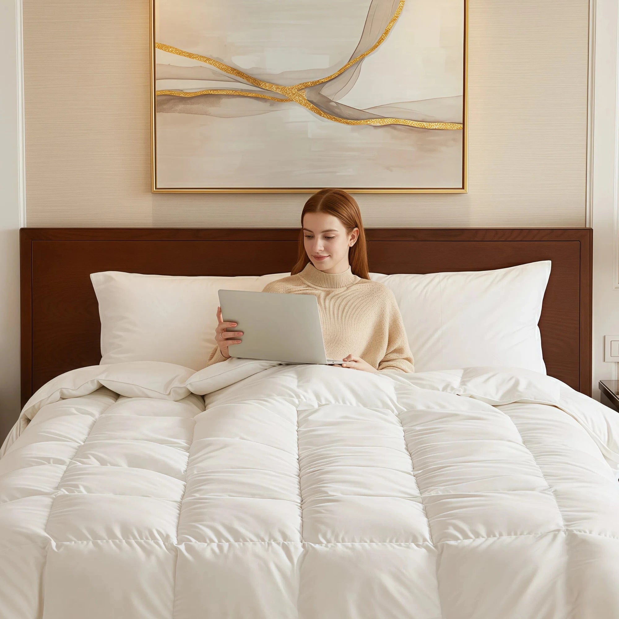 Organic Cotton Goose Down Comforter
