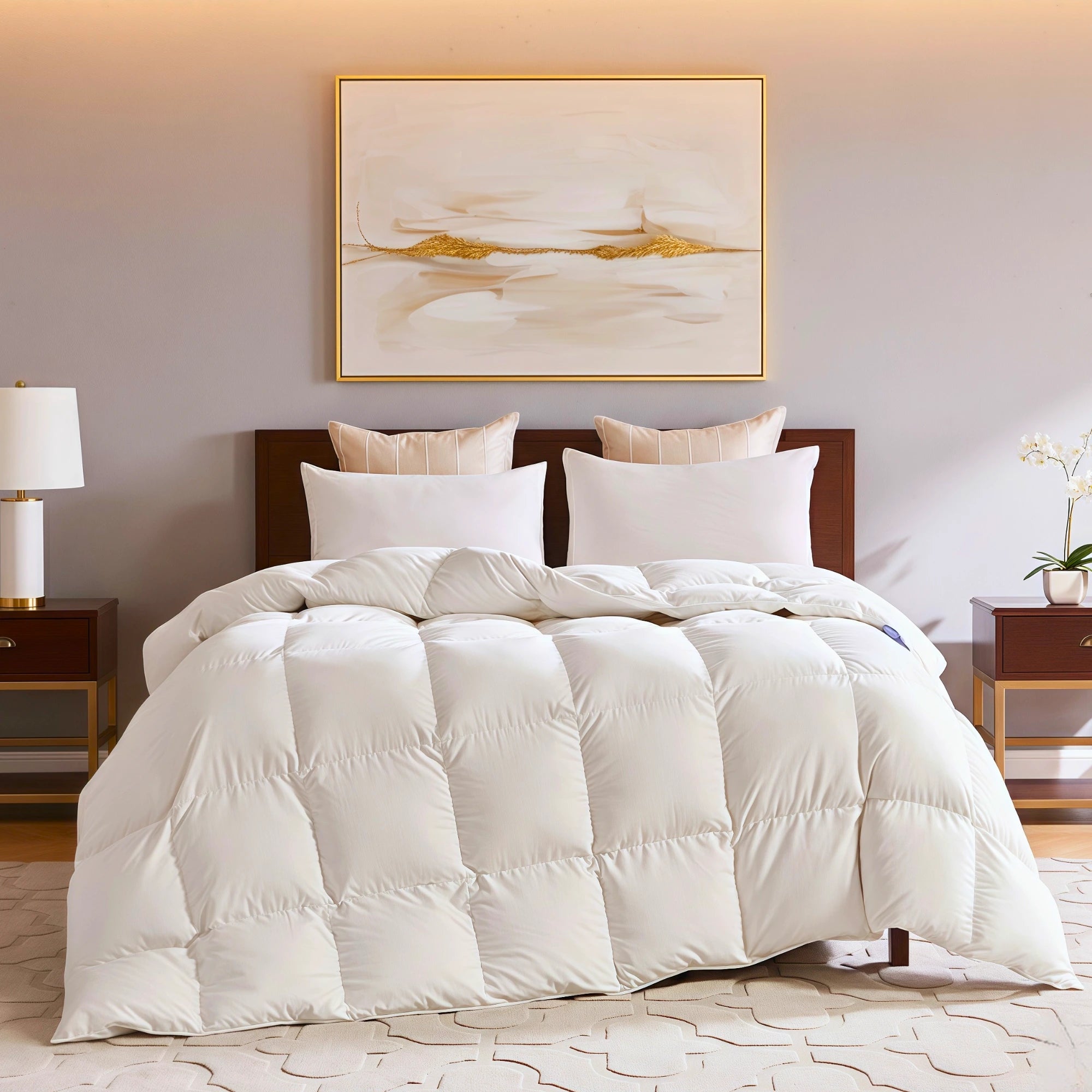 Organic Cotton Goose Down Comforter
