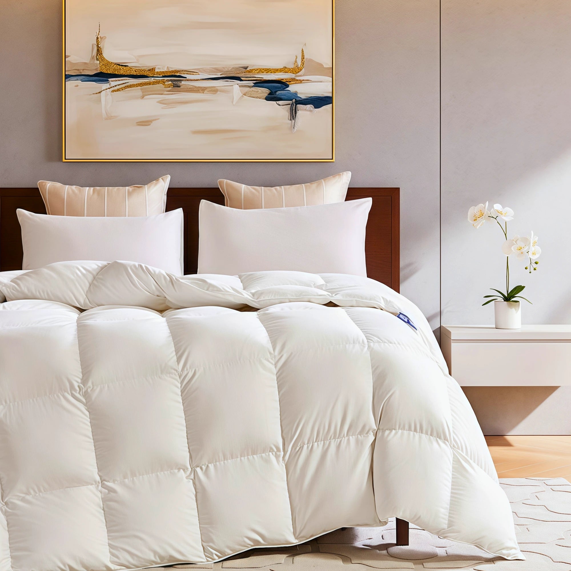 Organic Cotton Goose Down Comforter