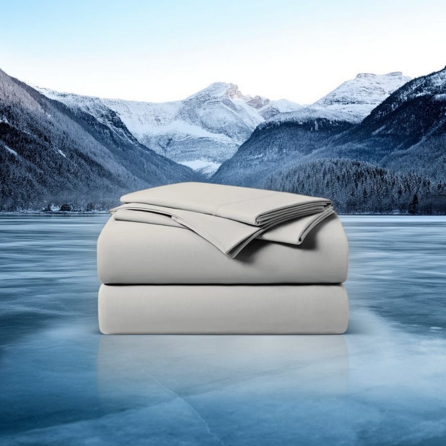 Luxecool™ Bamboo Fitted Sheet + Pillowcases