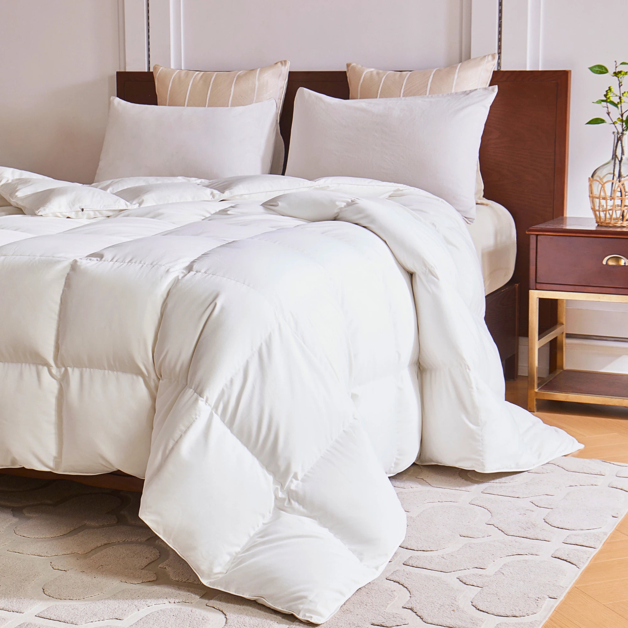 Organic Cotton Goose Down Comforter