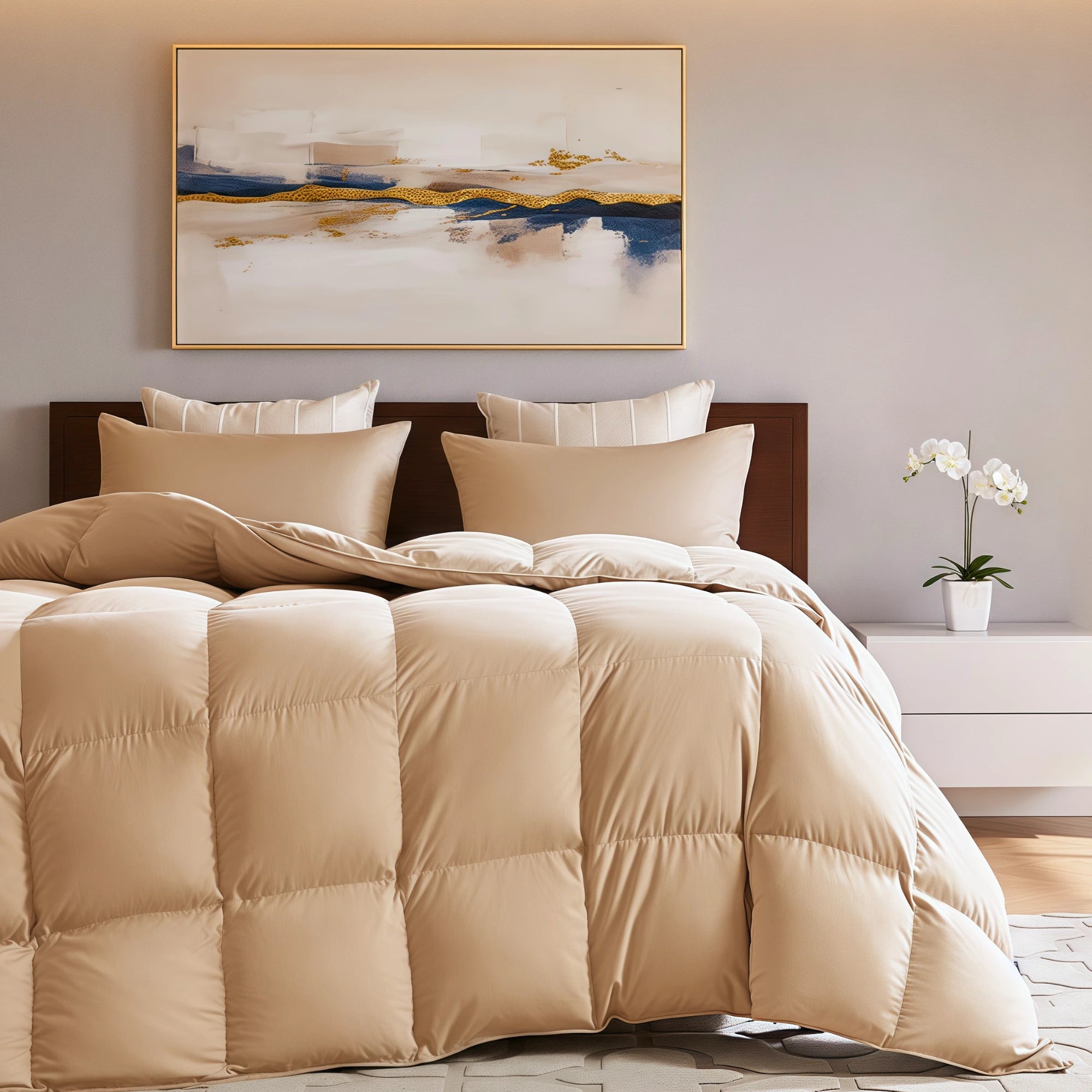 Organic Cotton Goose Down Comforter